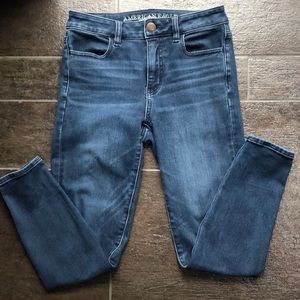 AE high waist crop jeggings